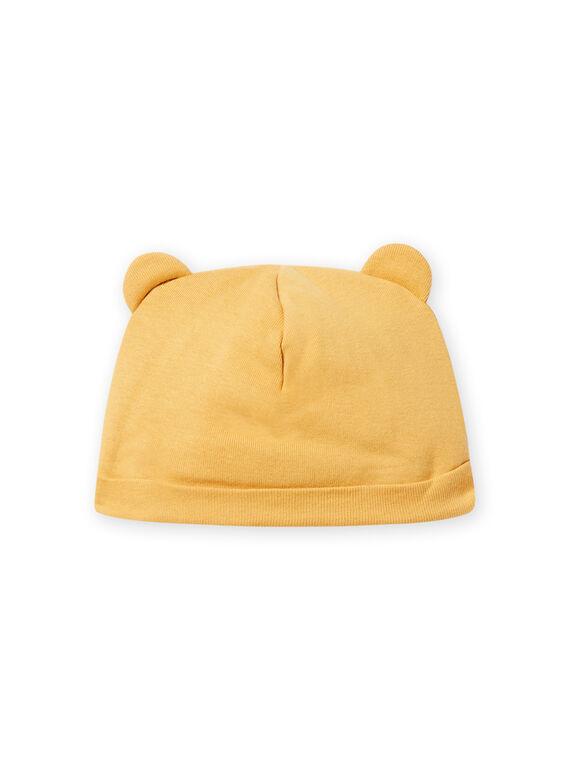 Yellow mimosa hat with ears birth mixed NOU1BON2 / 22SF4242BNAB105
