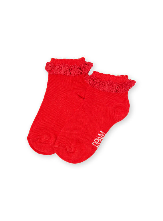 Red SOCKS LYIJOSOQDEN4 / 21SI0945SOQF505