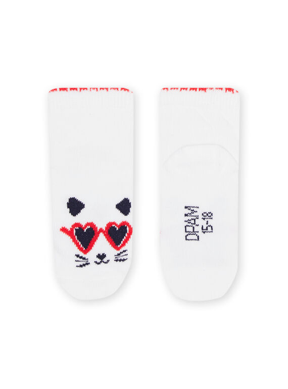Baby girl unbleached socks NYIJOSOQ6 / 22SI0969SOQ001