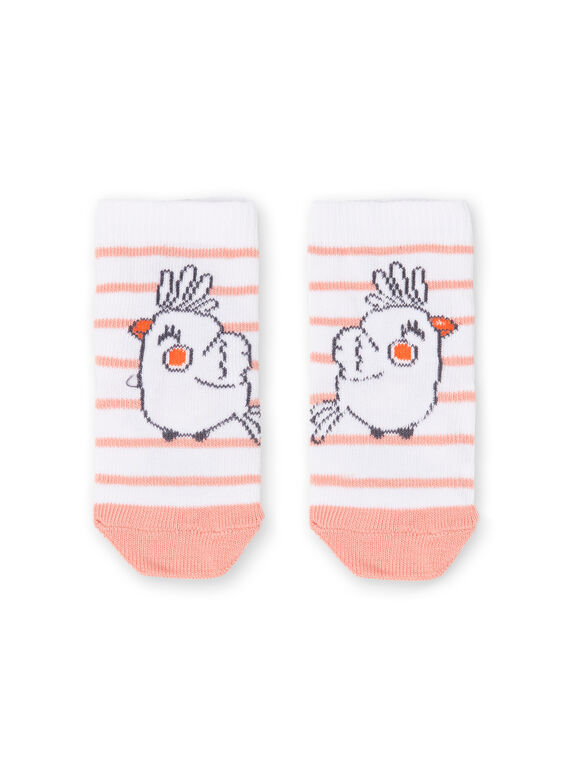 Bird girl striped socks LOU1CHO1 / 21SF40H1SOQ000