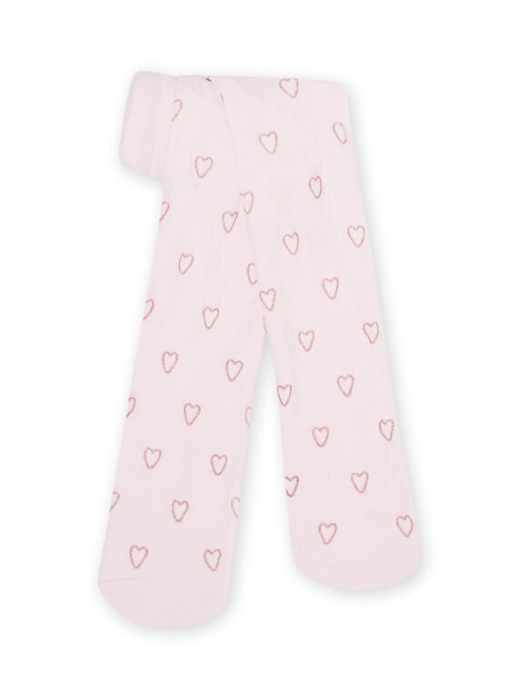 Child girl light pink tights NYAJOSCOL2 / 22SI0162COL321
