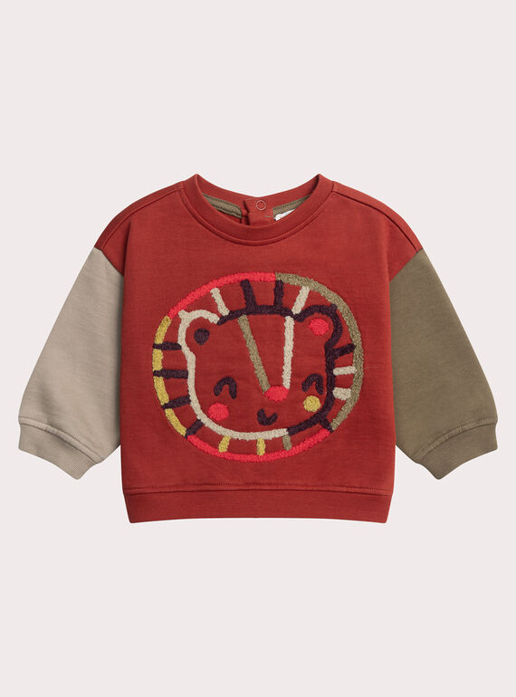 Red SWEAT SHIRT XUJASWE / 25WG10M1SWEF522