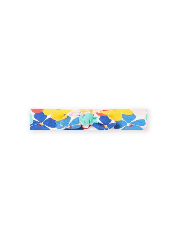 Baby girl floral print headband NYILUBAN / 22SI09P1BAN001