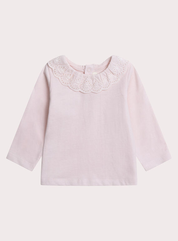 Pink BABY CARDIGAN XIJABRA1 / 25WG09M2BRAD326