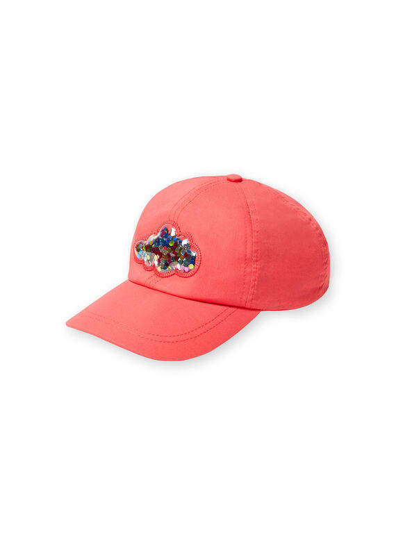 Red hat child girl LYAHACAP / 21SI01X1CHAF506