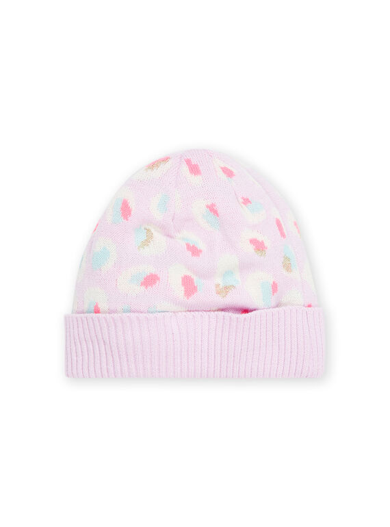Jacquard animal hat PYAREBON / 22WI01G5BON320
