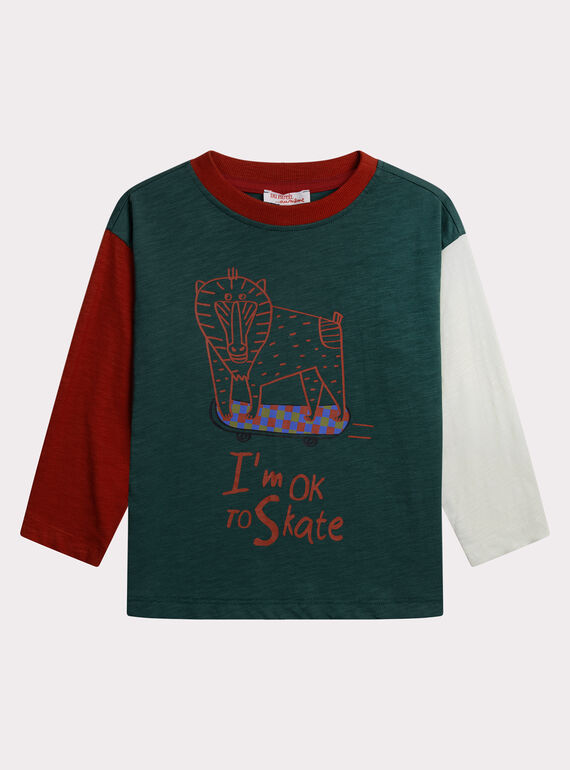 Green TEE SHIRT LS XOJATEE3 / 25W902M3TMLG614