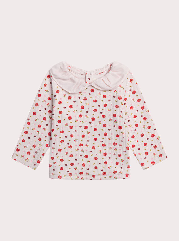 Pink BABY CARDIGAN XIJABRA3 / 25WG09M3BRAD326
