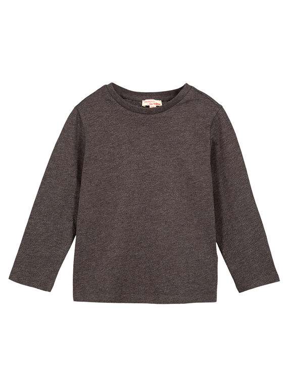 Dark grey Longsleeve T-SHIRT GOESTEE4 / 19W902U4D32944